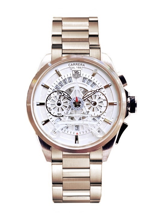 Tag Heuer Eiffel tower 1799 Rose Gold White Dial